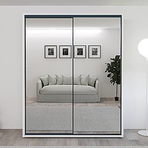 Шкаф-купе Bayro Parma 180x225x60 см Белый