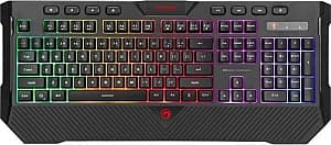 Клавиатурa MARVO Keyboard K656 Wired Gaming US LED Rainbow