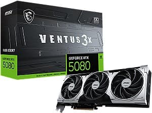 Placa video MSI GeForce RTX 5080 16G VENTUS 3X OC PLUS