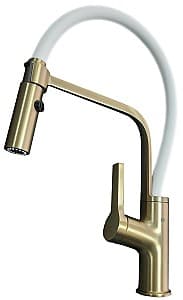 Кран для кухни SanDonna ANDRA Золото-Белый (VOR58336)