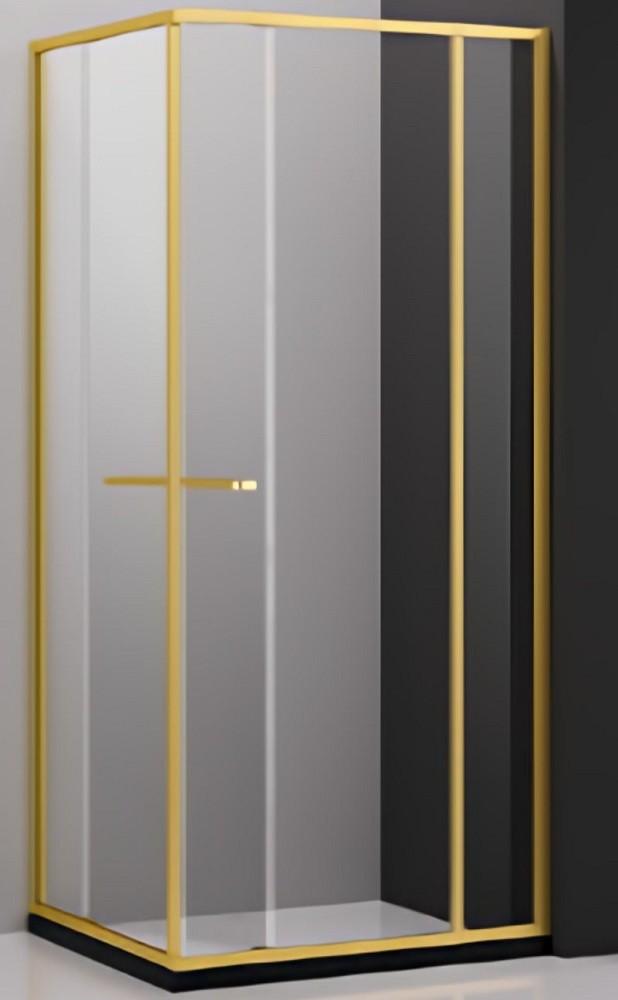 Cabina de dus VLM GRSF 90x90x200 BRUSHED GOLD