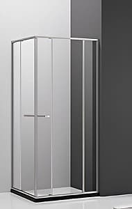 Cabina de dus VLM GRSF 90x120x200 BRUSHED MATTE NICKLED