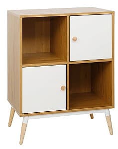 Комод DP Marani 2 Ящика 60x40x81H Oak / White