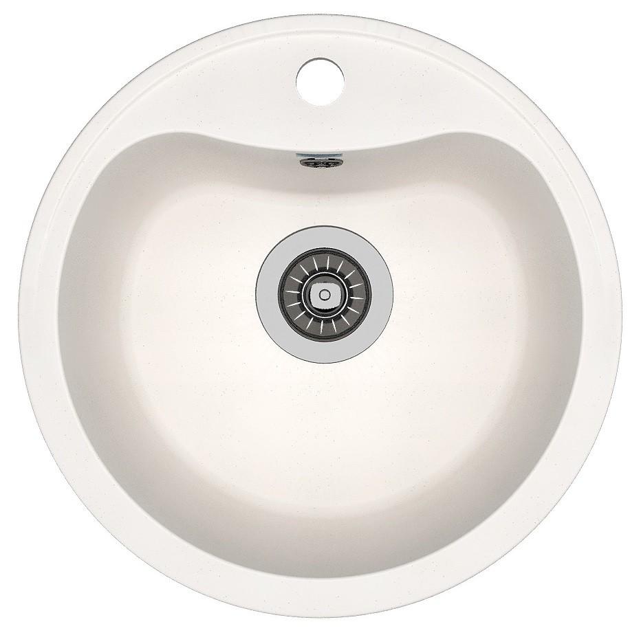 Chiuveta de bucatarie Dr. Gans Dora 435х435х221 Alba