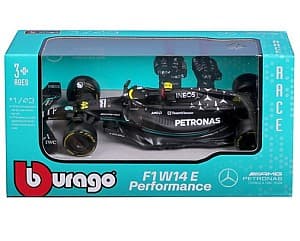 Masina jucarie BBURAGO Mercedes-AMG F1 W14 E Performance (2023)