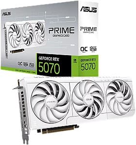 Видеокарта Asus Prime GeForce RTX 5070 White OC Edition