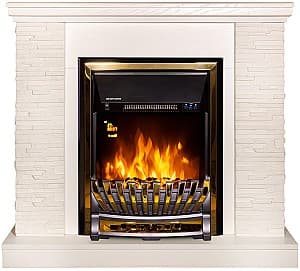 Semineu electric ArtFlame Rock alb  & Meridian