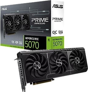 Placa video Asus Prime GeForce RTX 5070 Black OC Edition