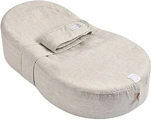 Гнездо для новорожденных Beaba Red Castle Cocoonababy Linen Natural
