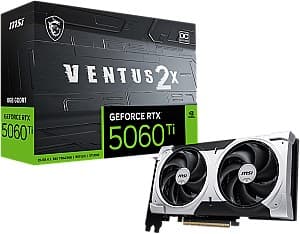 Видеокарта MSI GeForce RTX 5060 Ti 8G VENTUS 2X OC PLUS
