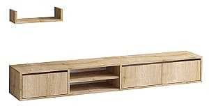 Тумба под телевизор Trendy Heka Дуб сапфир (Бежевый)