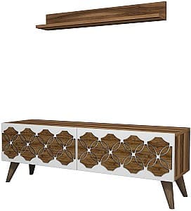 Tumba pentru televizor Trendy Nissan Nuc (Maro)