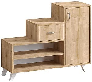 Dulap pentru incaltaminte Trendy Retro Stejar safir (Bej)