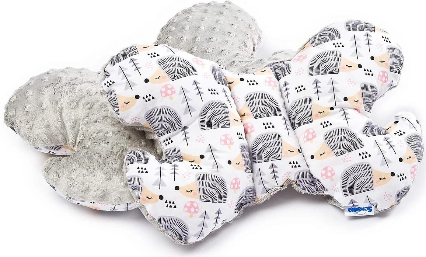 Подушка Caretero Butterfly Hedgehogs Grey