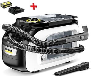 Aspirator cu spalare KARCHER SE 3-18 Compact Home Battery+Kit