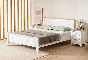 Кровать Trendy Uren 160x200 см Дуб Белый