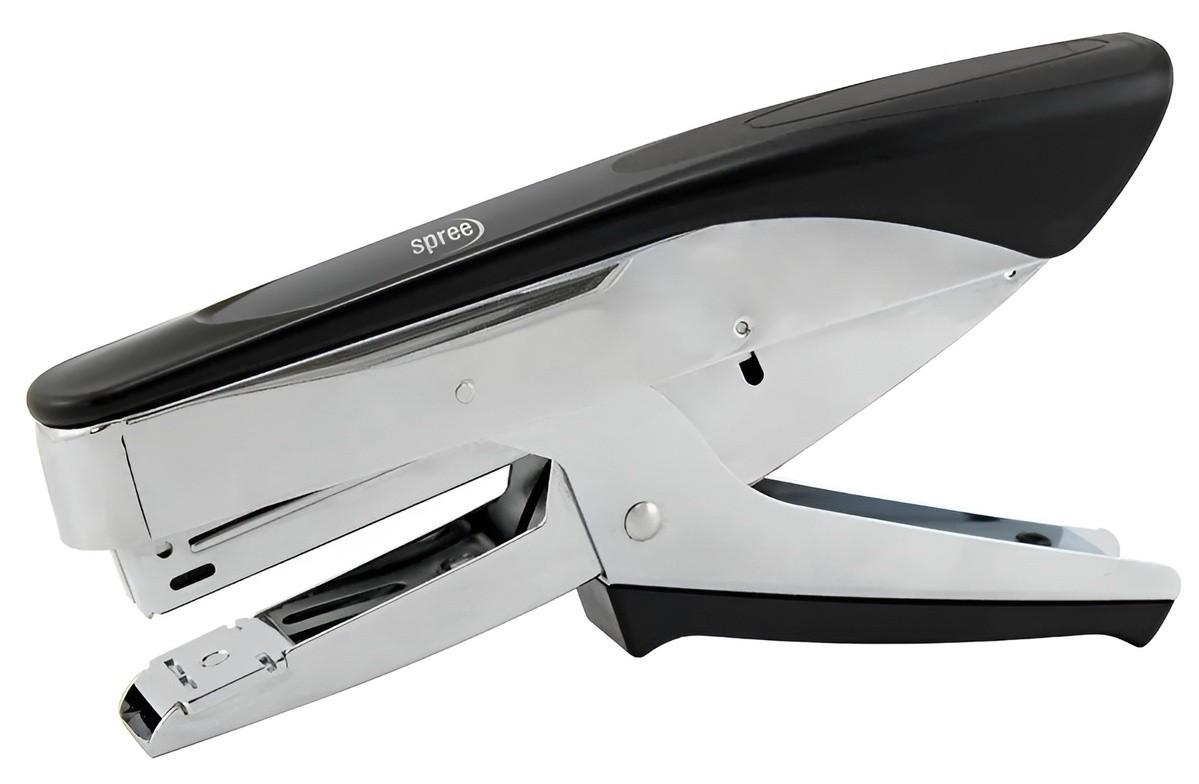 Степлер Spree №24/6, 25 листов, чёрный, 81215