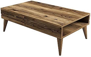 Masuta de cafea, reviste Trendy Valensiya Nuc (Maro)