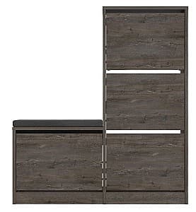 Dulap pentru incaltaminte Trendy Oslo Maro inchis