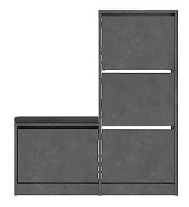 Dulap pentru incaltaminte Trendy Oslo Gri