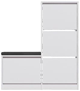 Dulap pentru incaltaminte Trendy Oslo Alb