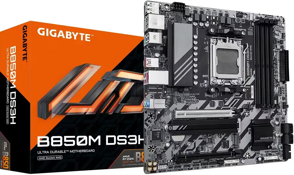 Материнская плата Gigabyte B850M DS3H