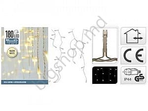 Рождественские огни Gimi 180LED, 600X52 сm,тепл-белый