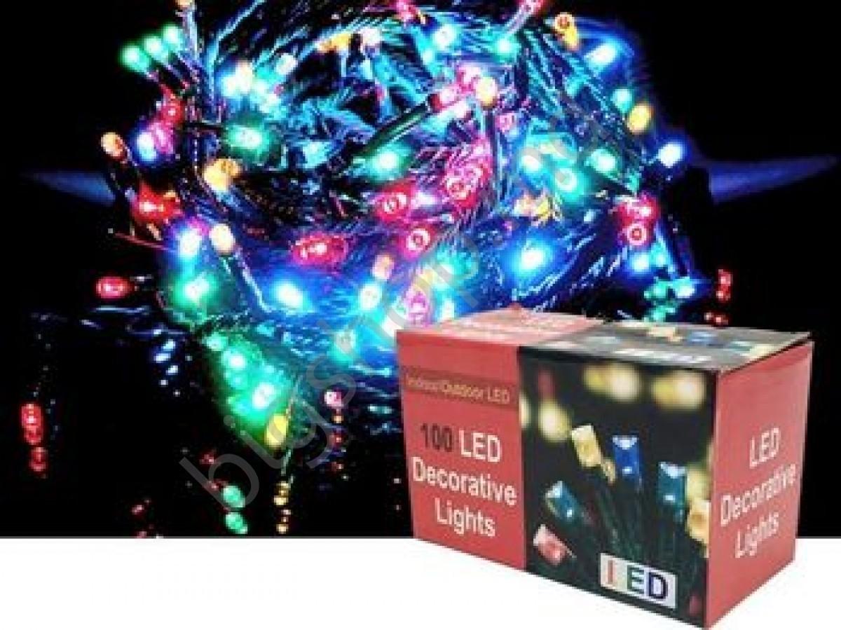Luminite de Craciun Gimi 100LED, multicolor, 8 m