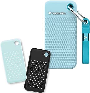 SSD extern Verbatim Pocket 2TB Black/Polar Blue