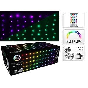 Luminite de Craciun Christmas Cortina, telecomanda