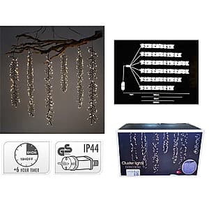 Luminite de Craciun Christmas Cascad 8reg, timer
