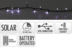 Рождественские огни Christmas Змея, пульт, таймер, USB