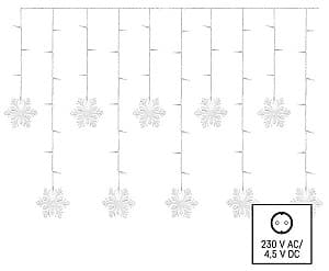Рождественские огни EMOS "Занавес-Снежинки"