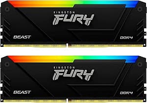 Memorie operativa RAM Kingston FURY Beast 16GB DDR4-3200MHz (KF432C16BB2AK2/16WP)