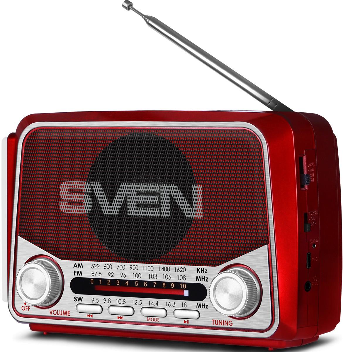Radio SVEN SRP-150 Red
