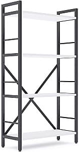 Etajera Nex Loft Antracit (Gri)/Alb 4 rafturi