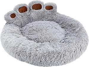 Pat pentru caine Jumi Rotund 60x60cm Gri