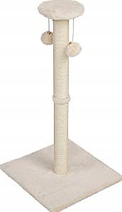 Когтеточка для кошек Jumi С платформой, лежак, с игрушкой 81x40x40 см Бежевый
