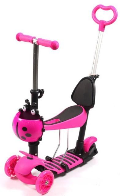 Самокат New World 0077 Pink