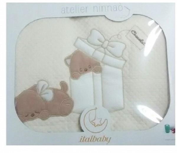 Lenjerie de pat Italbaby Chocolat (020.2000-0071)