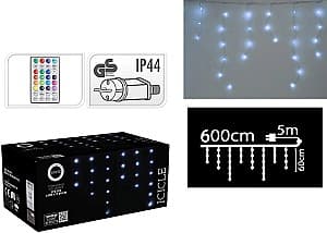 Luminite de Craciun Christmas Cortina 172LED alb (56508)