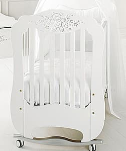 Patut copii Baby Expert Diamante White