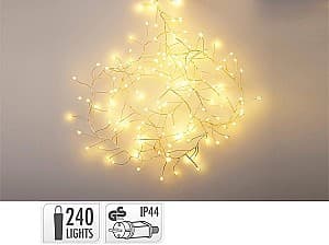 Luminite de Craciun Christmas Dense 240LED alb cald (56501)