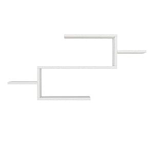 Raft de perete Trendy Twist Alb