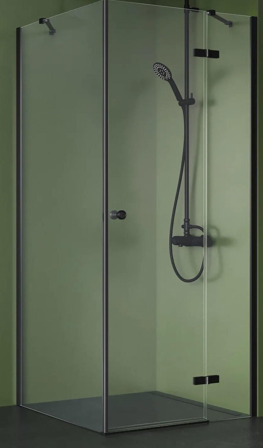 Cabina de dus New Trendy Kalibra Black Rectangular 120x90x195 K-4998 6mm Active Shield