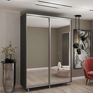 Dulap-cupe My-Style 1.1 x H2.4 m Oglinda Antracit