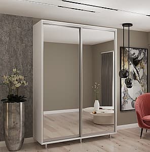 Dulap-cupe My-Style 1.1 x H2.4 m Oglinda Cenușiu