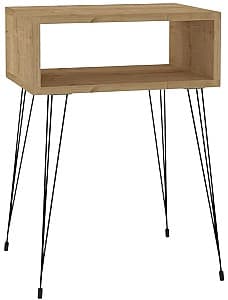 Прикроватная тумбочка Trendy Tenby Дуб (Бежевый)/Черный