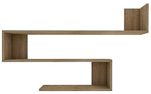 Полка на стену Trendy Penne Сапфировый дуб (Бежевый)