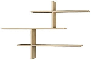 Raft de perete Trendy Leo Stejar (Bej)
